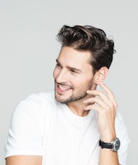 Handsome Man with White Shirt