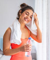 Woman After a Workout