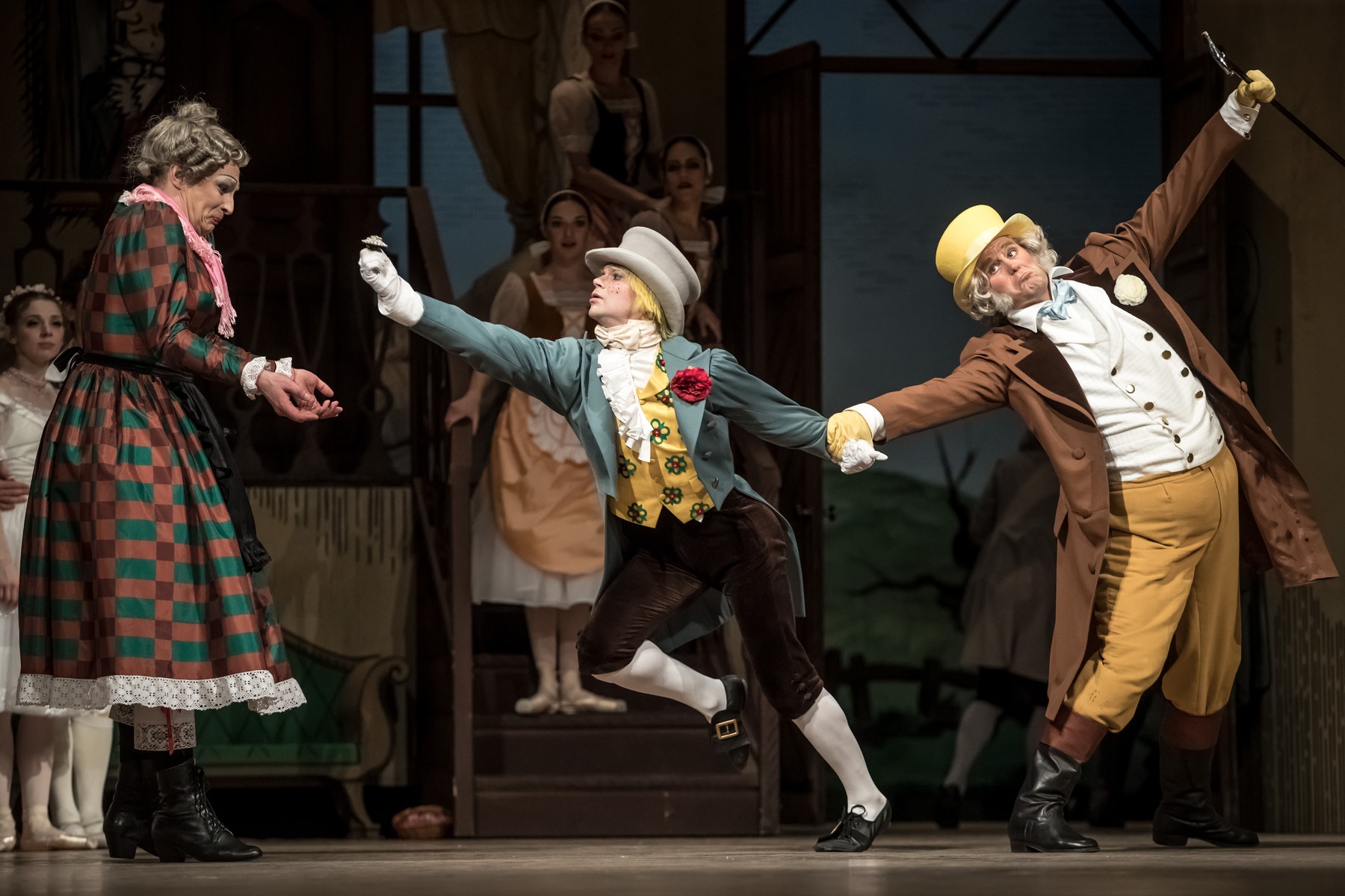 Ballet NT - The Wayward Daughter | Alexandre Katsapov, Veaceslav Burlac, Tomáš Kopecký - photo: Martin Divíšek