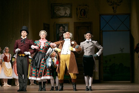 Ballet NT - The Wayward Daughter | Danilo Lo Monaco, Aleksandre Katsapov, Jonáš Dolník, Tomáš Kopecký, Roger Duart - foto: Dasa Wharton