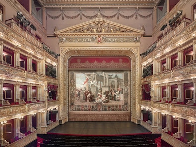 Národní divadlo - pódium.