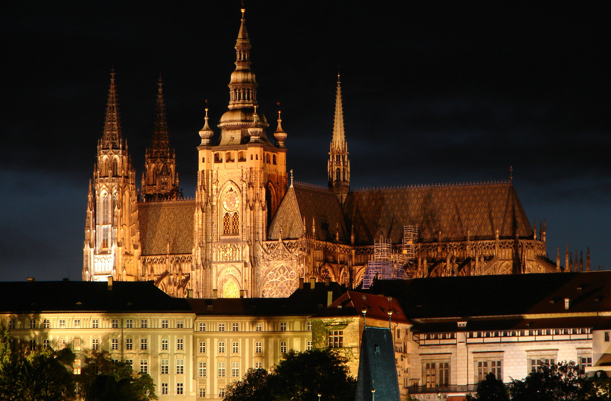 Pražský hrad a Lichtenštejnský palác