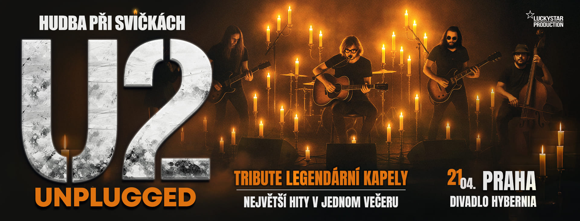 U2 Unplugged při Svíčkách