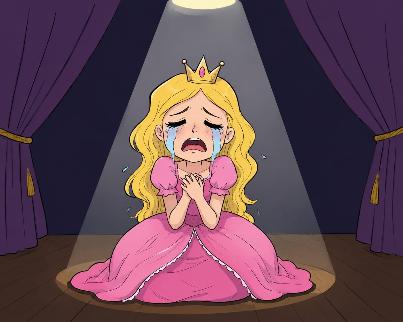 Šíleně smutná princezna