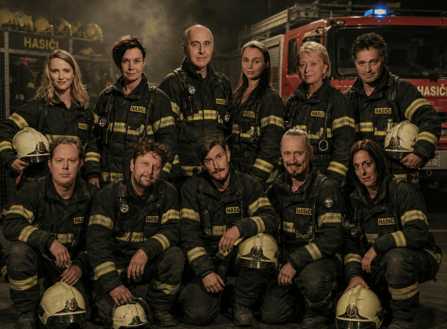 Hasičanky aneb Z Pandořiny krabičky dobrovolné hasičky