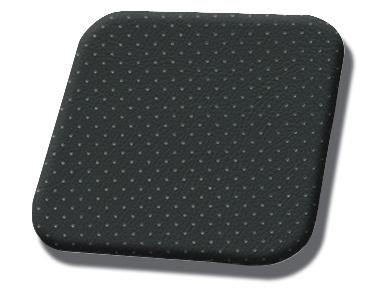 #5003 Black / White Perforated