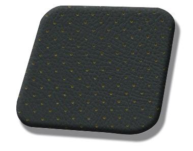 #5004 Black / Yellow Perforated