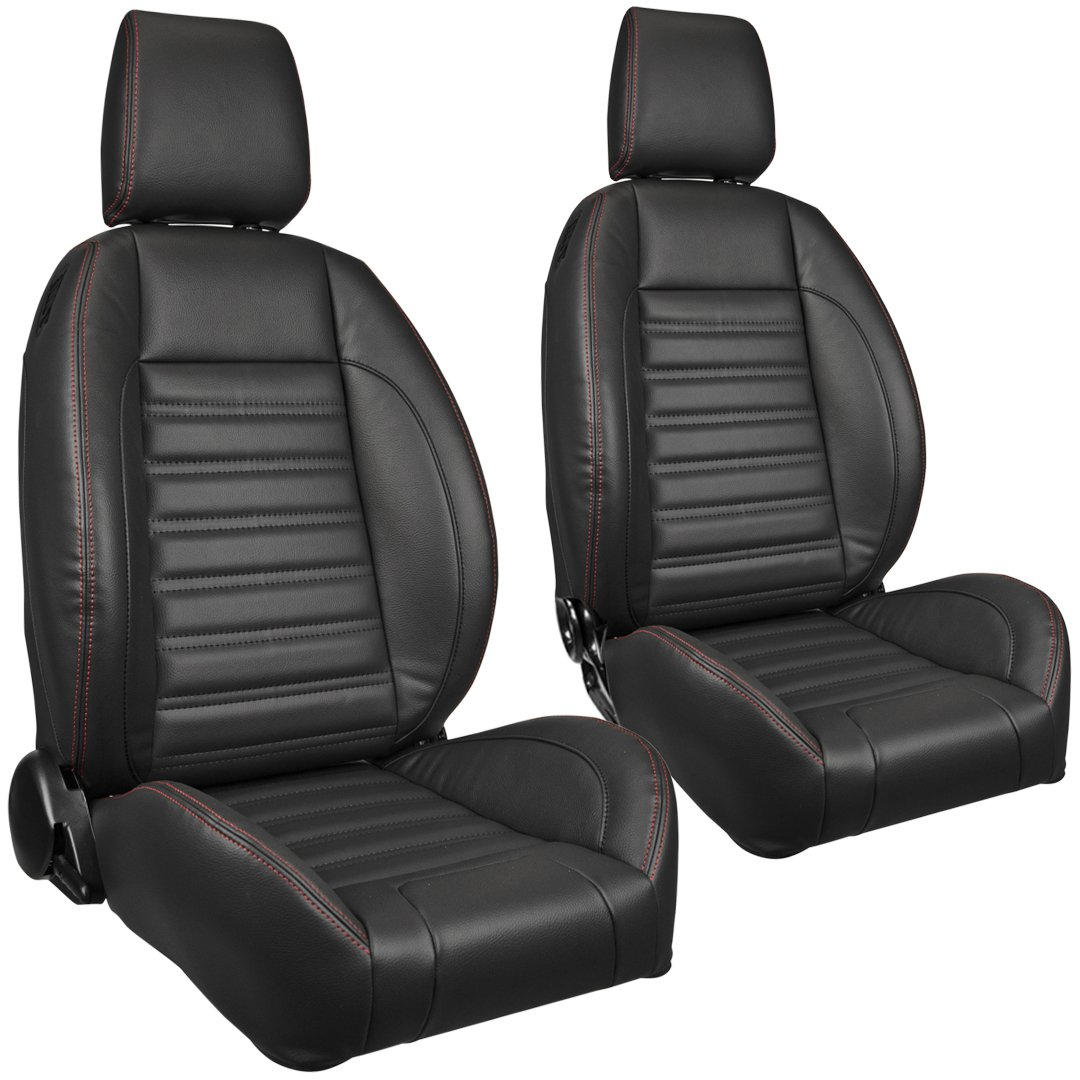 TMI Pro-Classic Truck Seats, Universal Sport R, Low Back Bucket, Pair:  Classic Car Interior