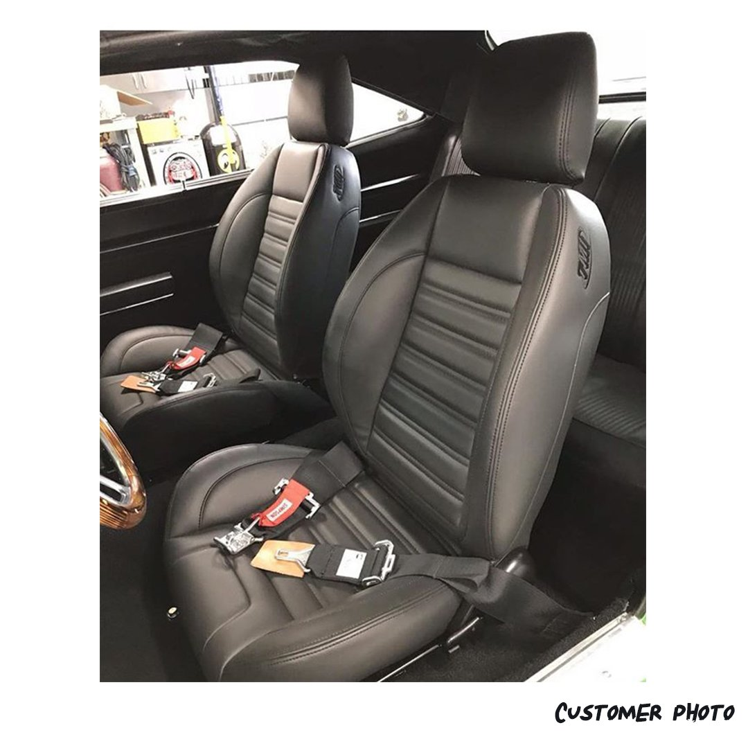 TMI Pro-Classic Truck Seats, Universal Sport R, Low Back Bucket, Pair:  Classic Car Interior
