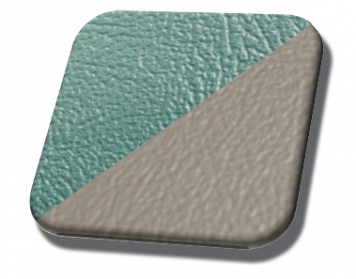 #2929-2290-Turquoise & White