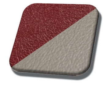 #2920-2290-Red Metallic/White