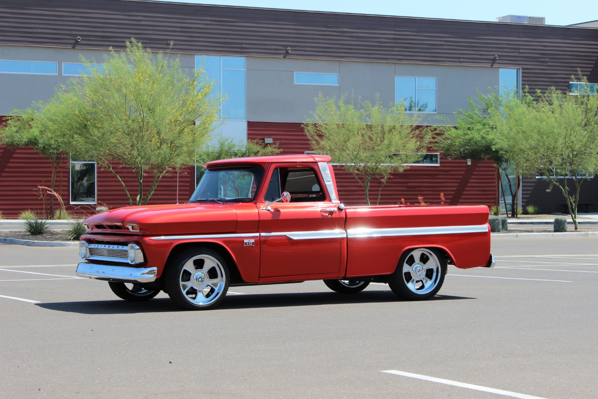 1966 Chevy C10 Pro-Series Sport Bench Plaid