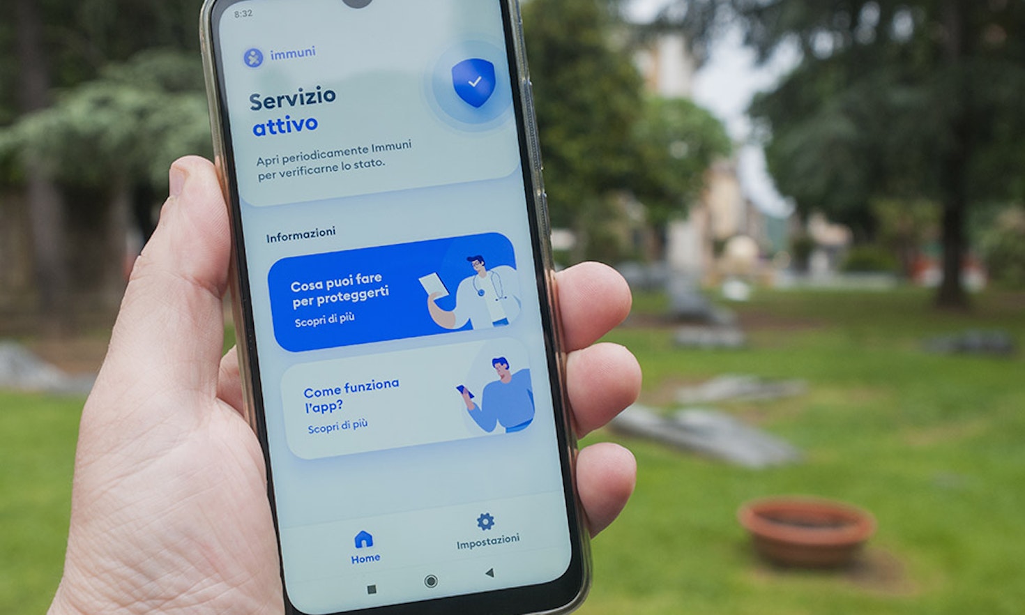 Wie funktioniert die Immuni-App?