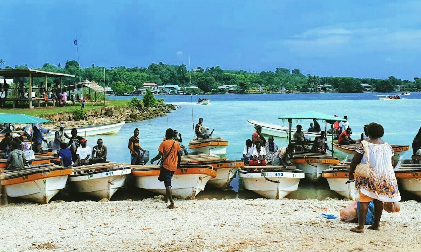 What is going on with Bougainville (the island in the Pacific Ocean, not the flower)?