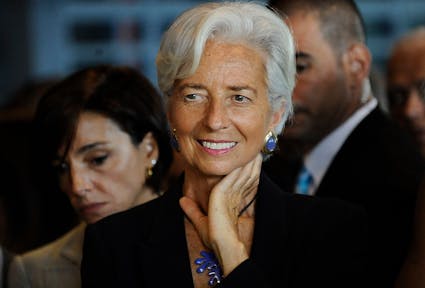 All the best, Mme Lagarde!