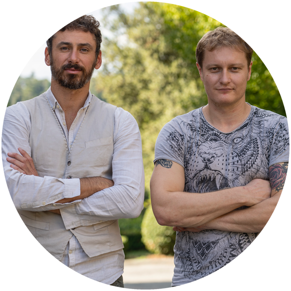Andres Reiljan e Lorenzo Cicchi
