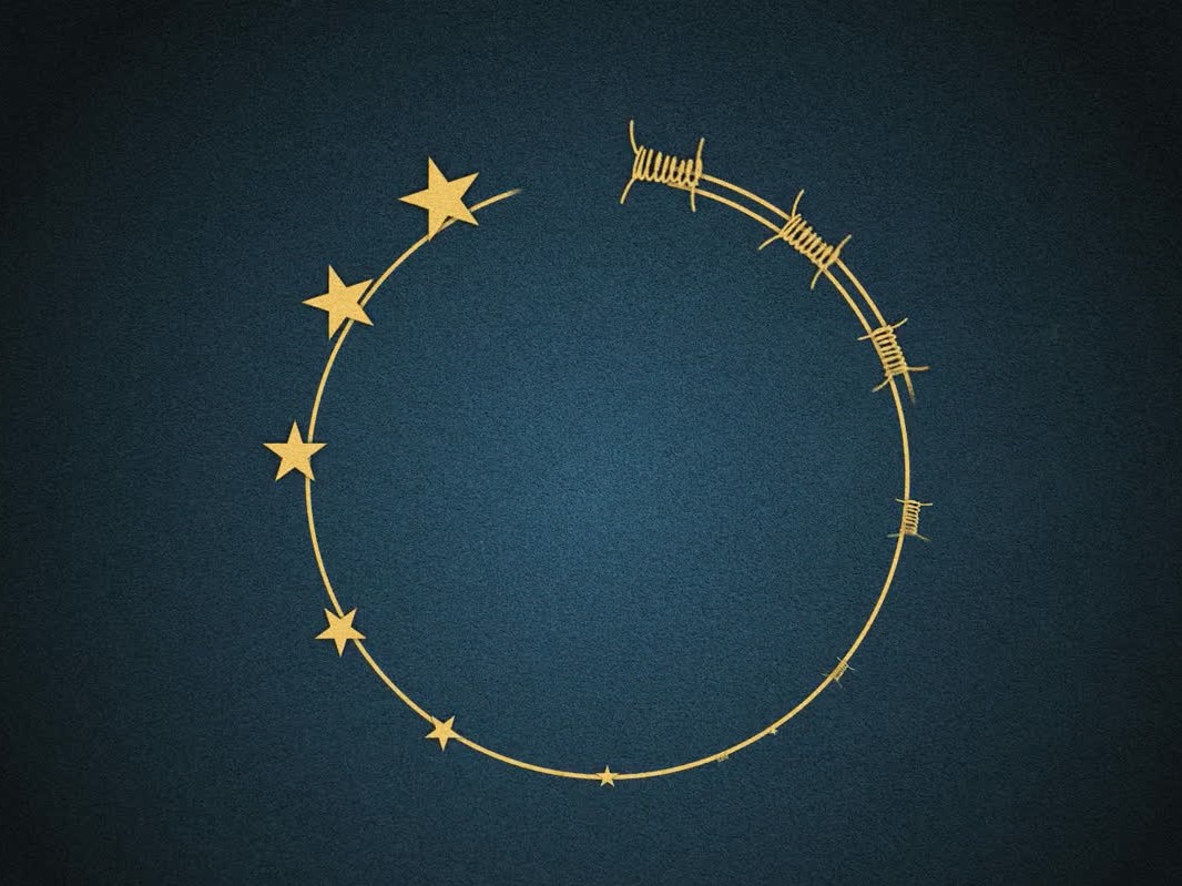 EU barbwire logo