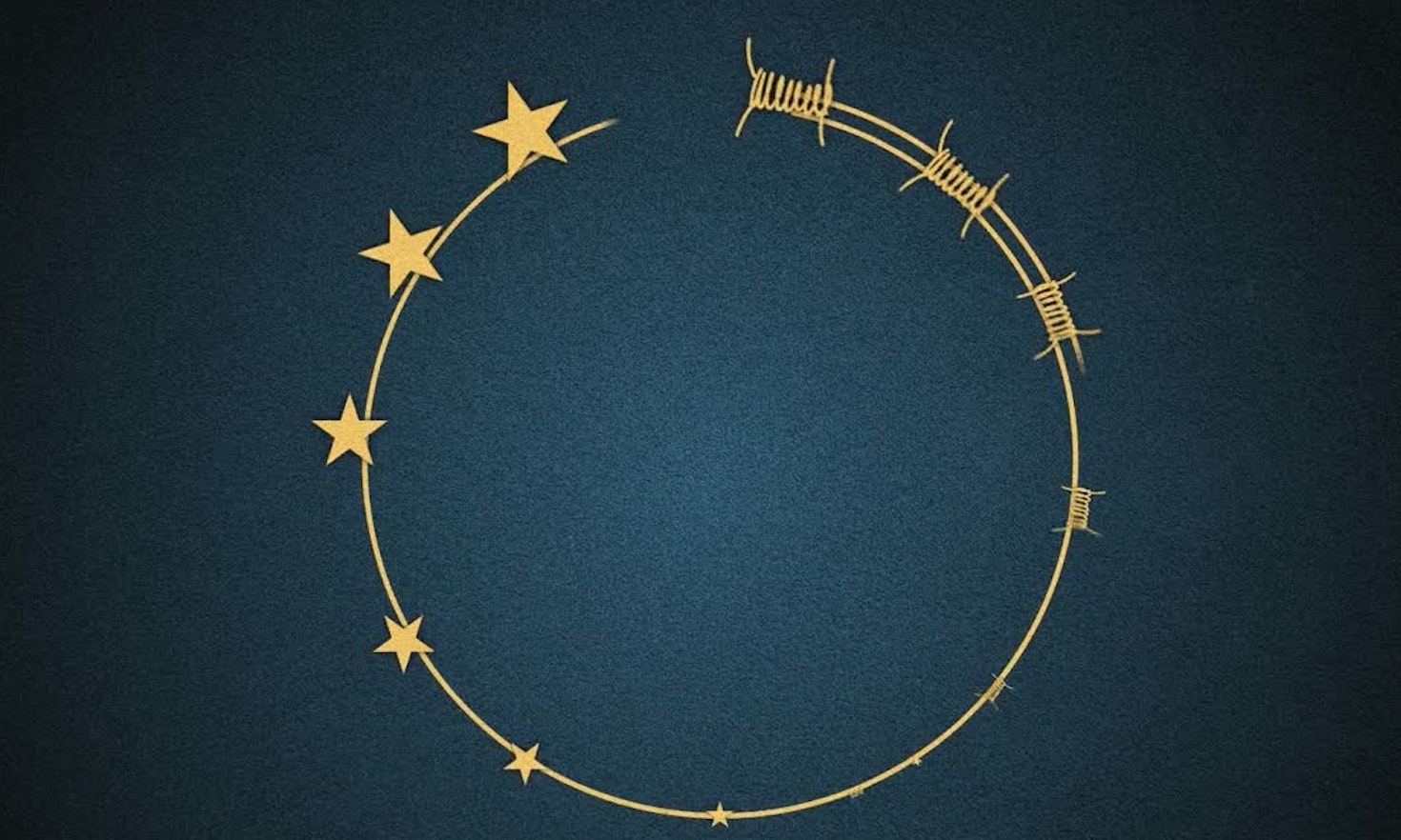 EU barbwire logo