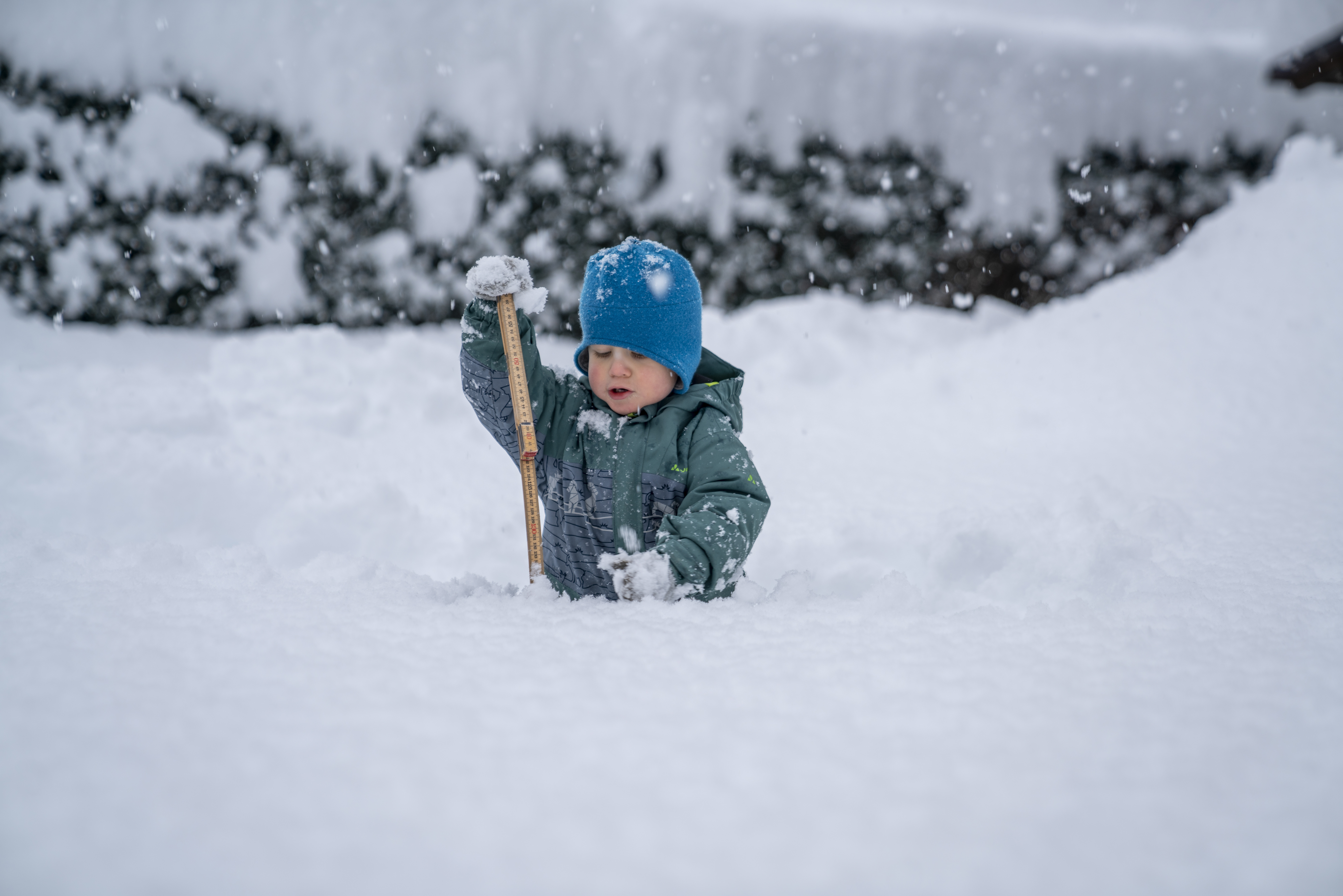 Warum es so schwierig ist, die Schneehöhe zu messen