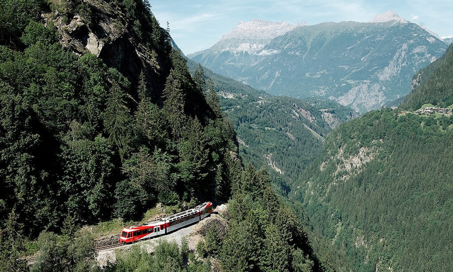 The Mont Blanc Express (between Switzerland and France).