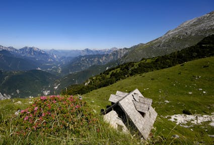 Capanna nel verde