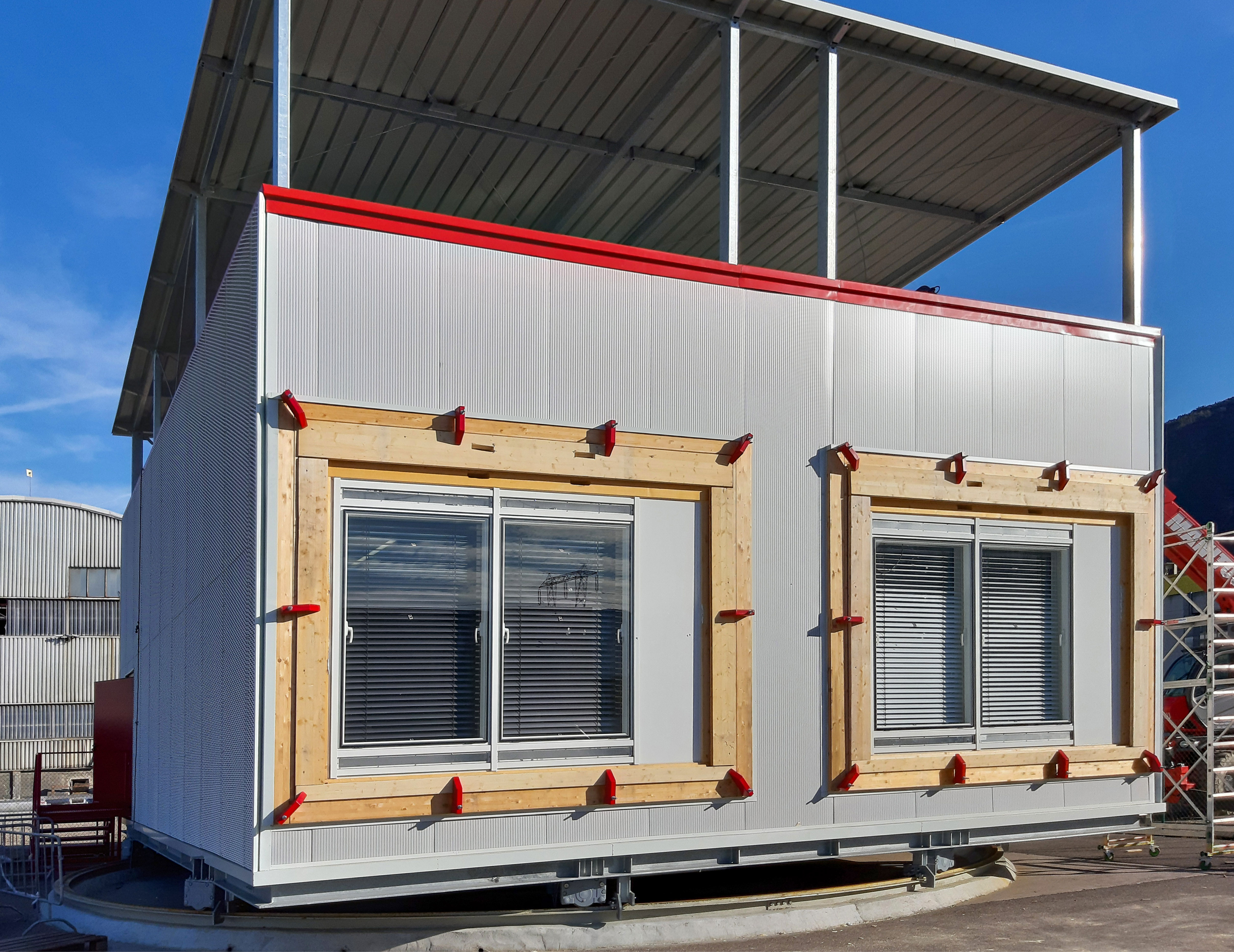 Das Façade System Interactions Lab wurde entwickelt, um die Wechselwirkung zwischen Gebäudekomponenten und Innenumgebung zu bewerten.