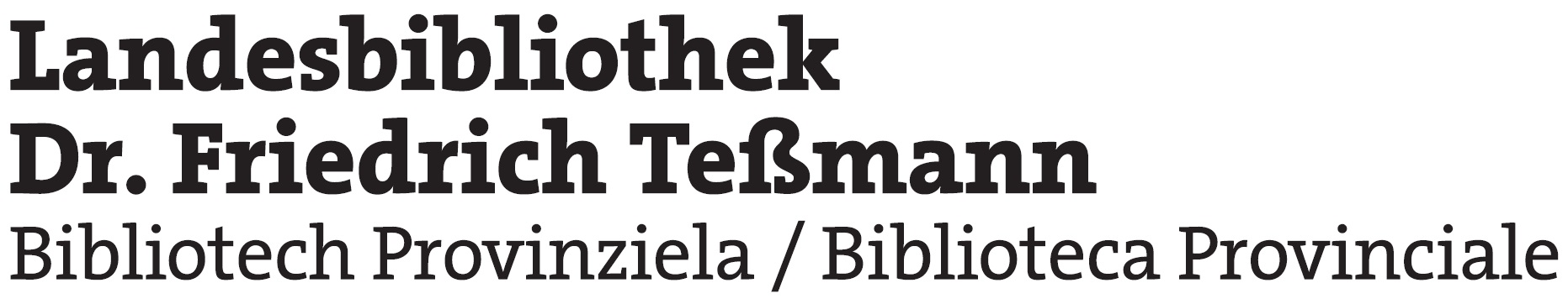 Landesbibliothek Dr. Friedrich Teßmann                        