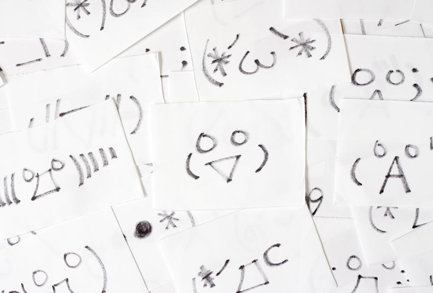 Mit den Emojis kehren wir zu den Ursprüngen der Schrift zurück
