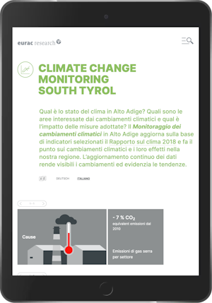 Climate Change Monitoring South Tyrol