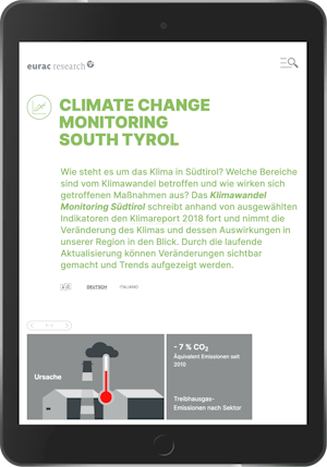 Climate Change Monitoring South Tyrol