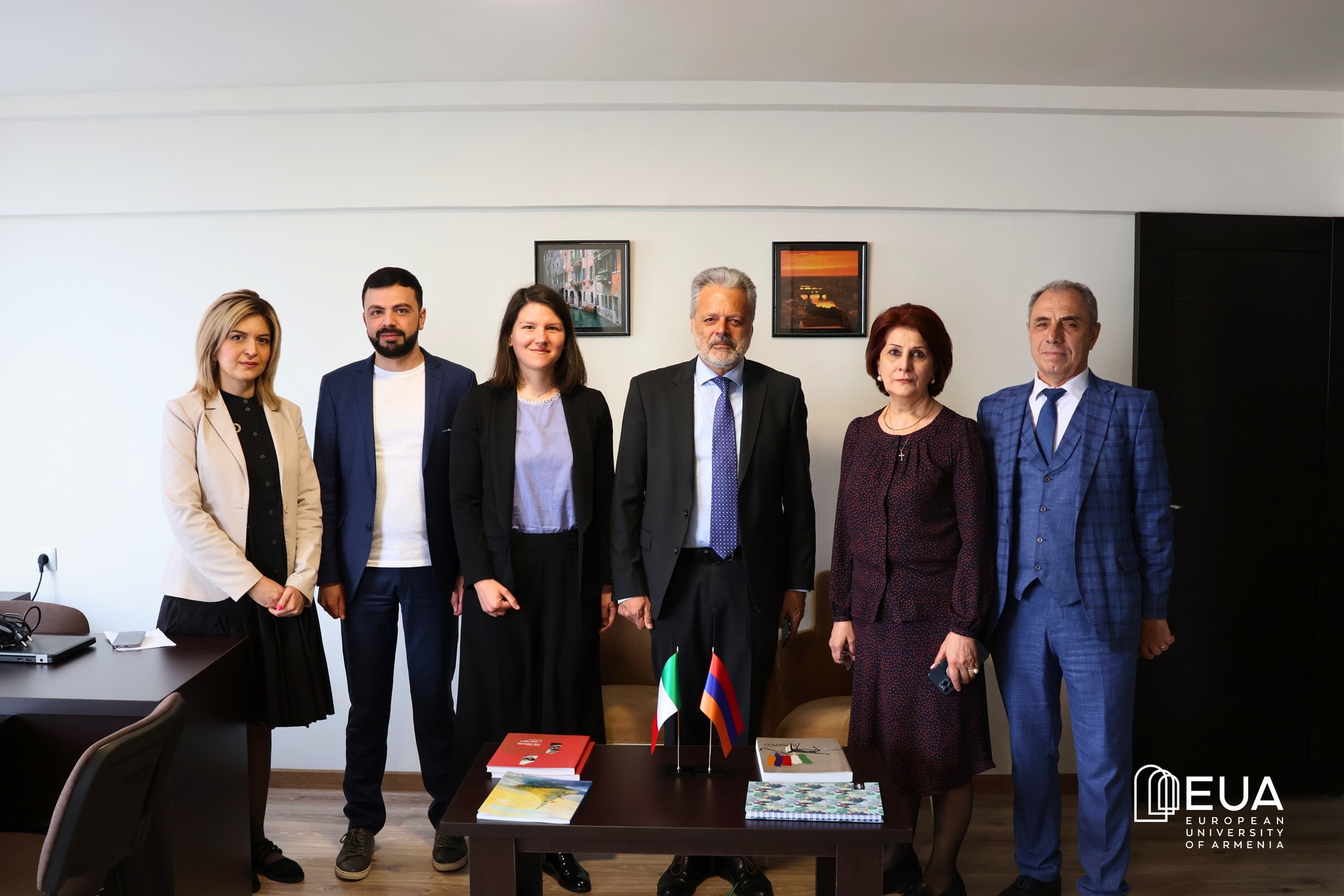Collaboration with the European University of Armenia and the International Business School