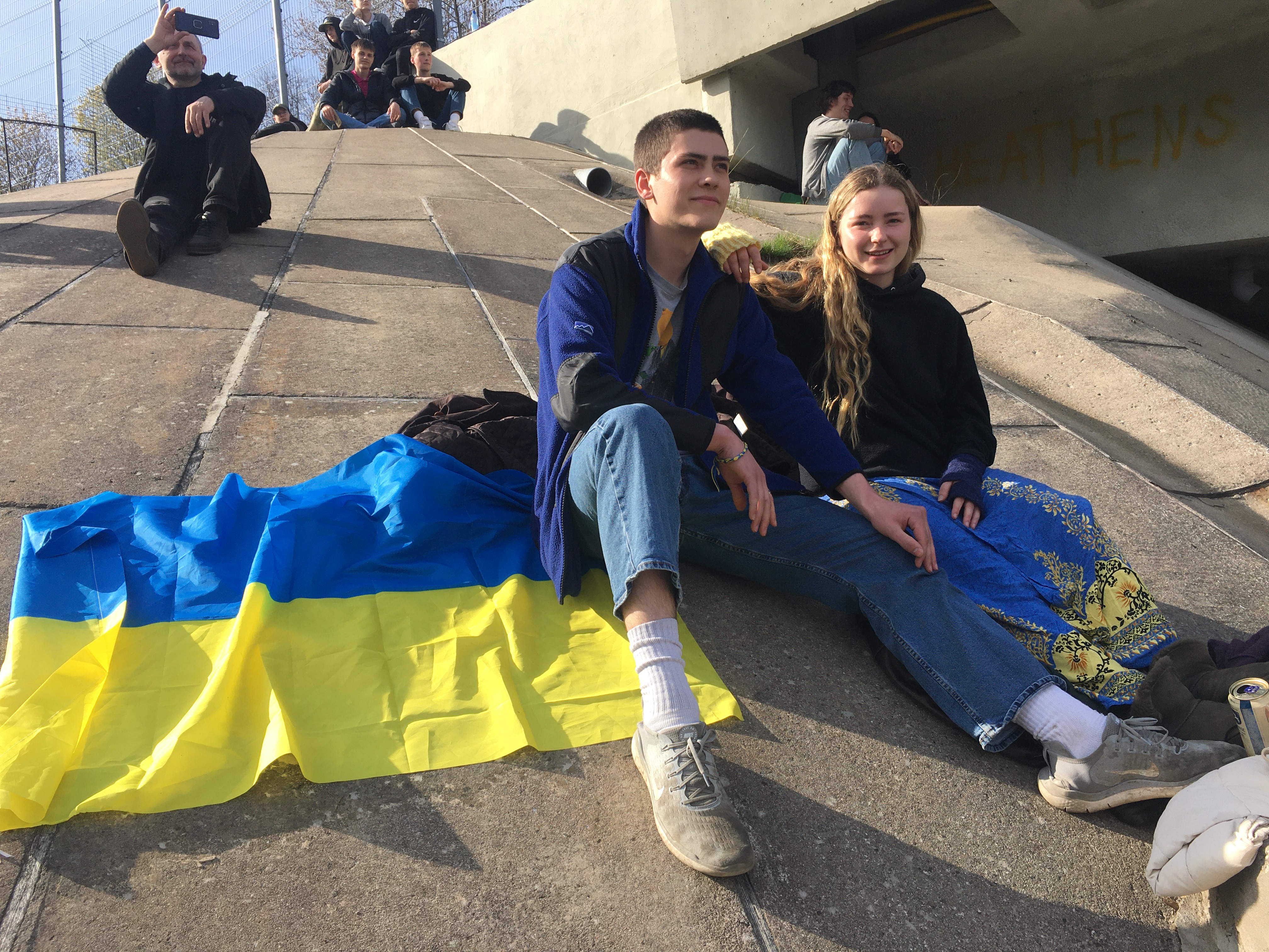 Narva – Where you hear Europeans cheer Russian victory...