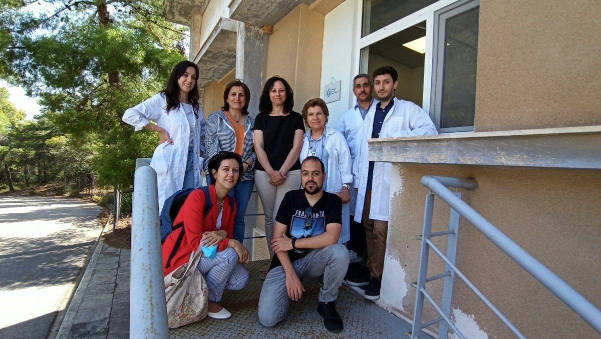 SCIBIOEU partners during the 2nd TPM in NCSR Demokritos - Eurac Research