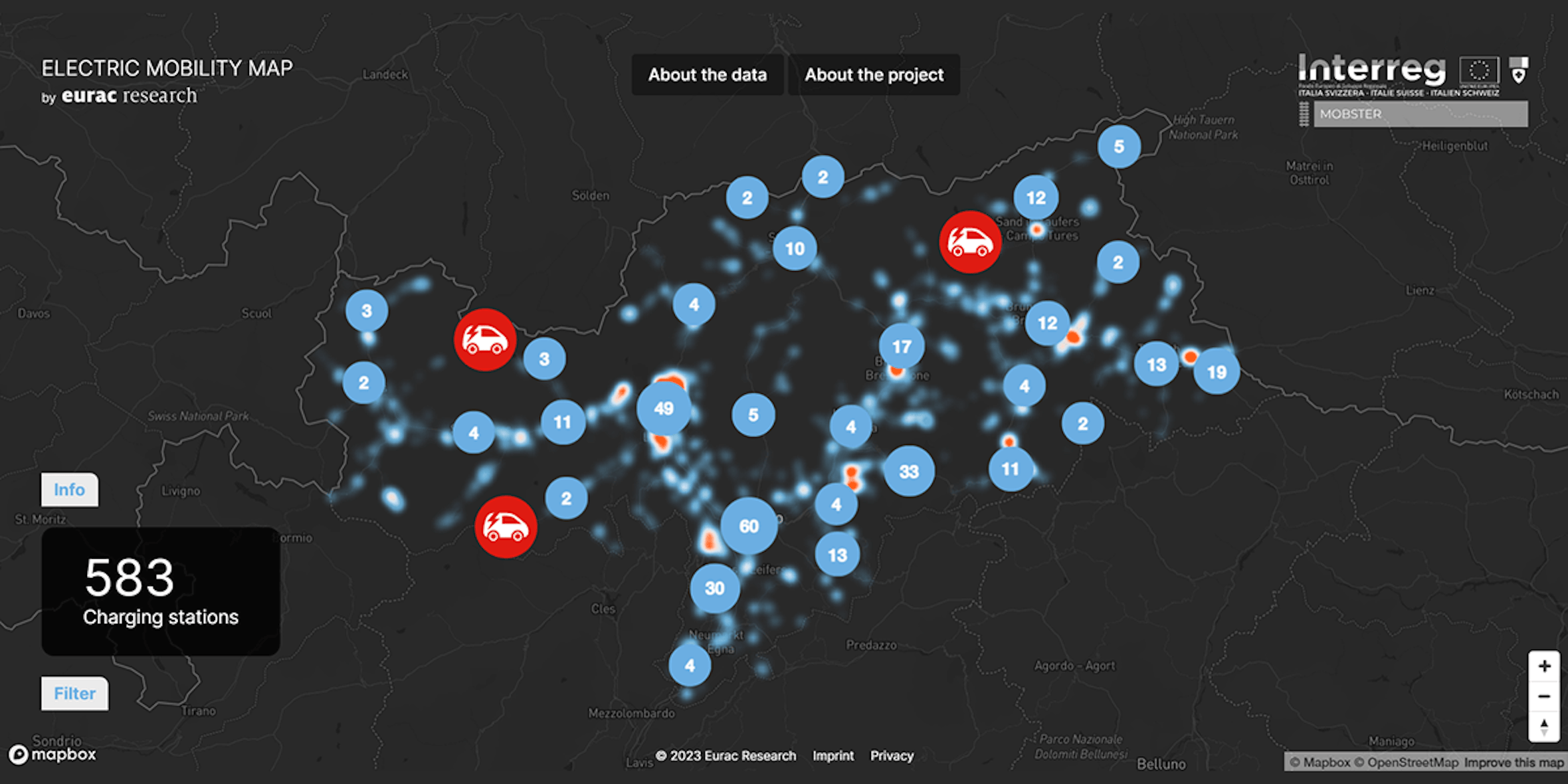 Electric Mobility Map