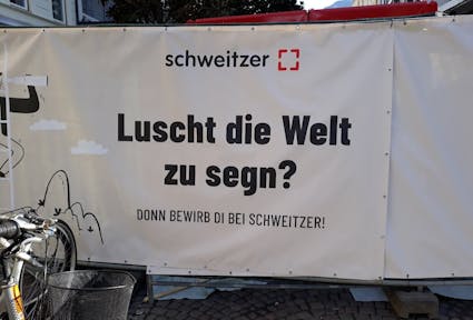 Kann man im Dialekt schreiben, wie man will?