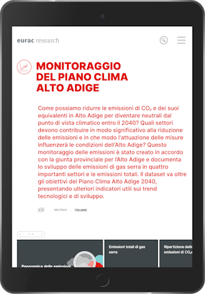 Climate Plan Monitoring South Tyrol