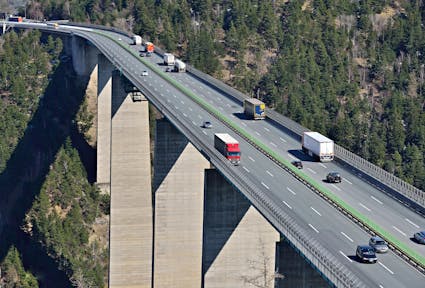 iMONITRAF! Il monitoraggio 2022 indica traffico sul Brennero ai livelli pre-Covid-19