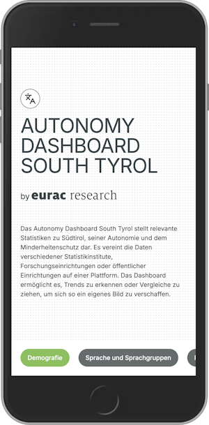 Autonomy Dashboard South Tyrol
