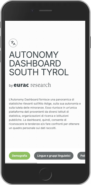 Autonomy Dashboard South Tyrol