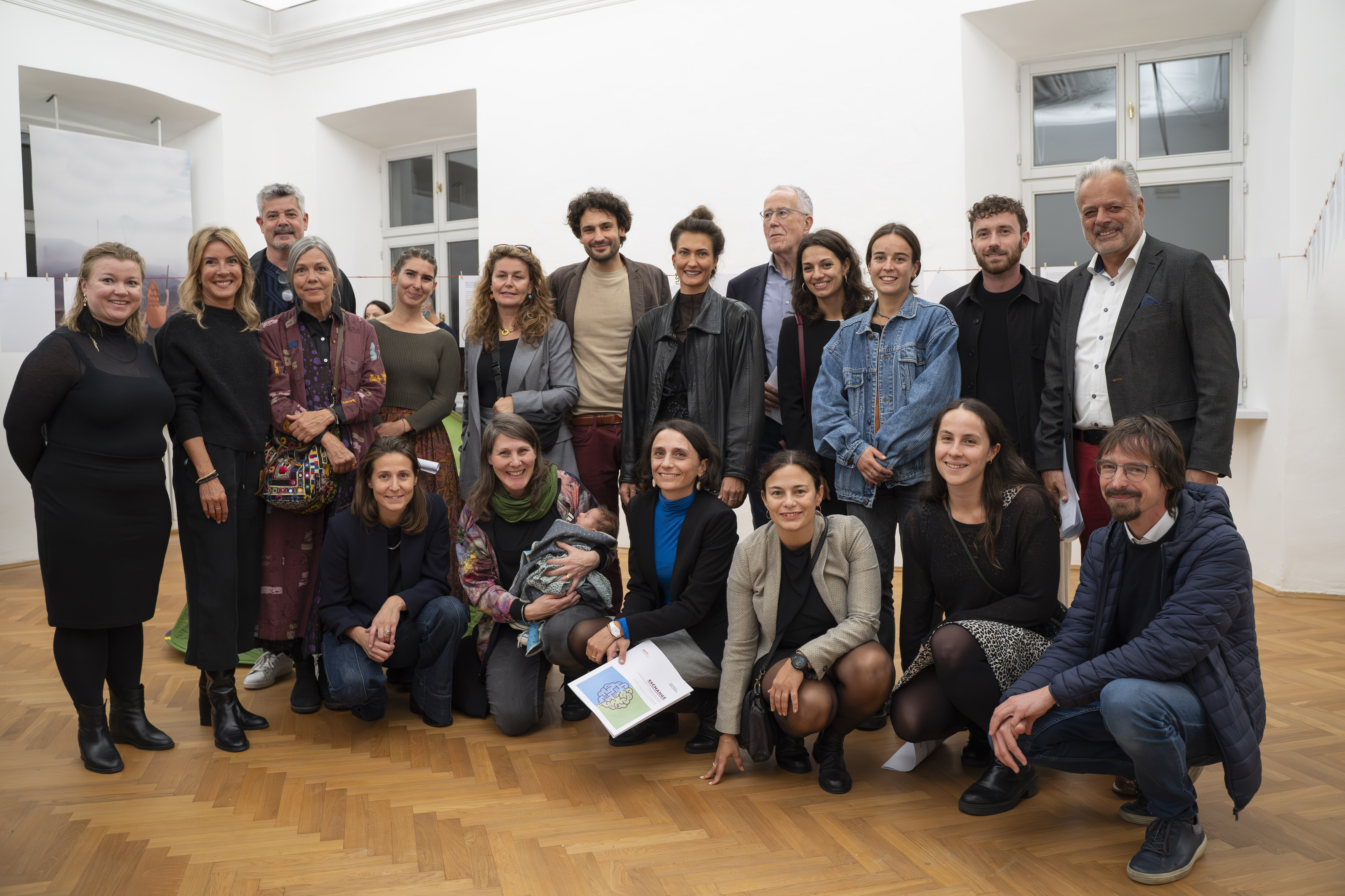 Vernissage of the project exCHANGE - Exploring Pathways of Art-Science Collaboration