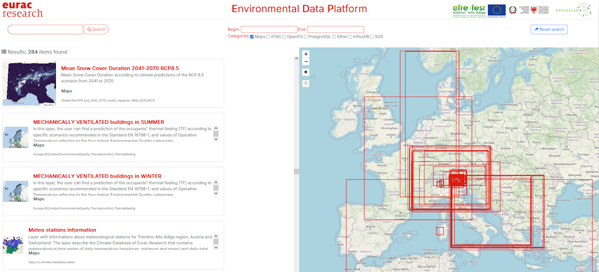 EDP Portal - Eurac Research