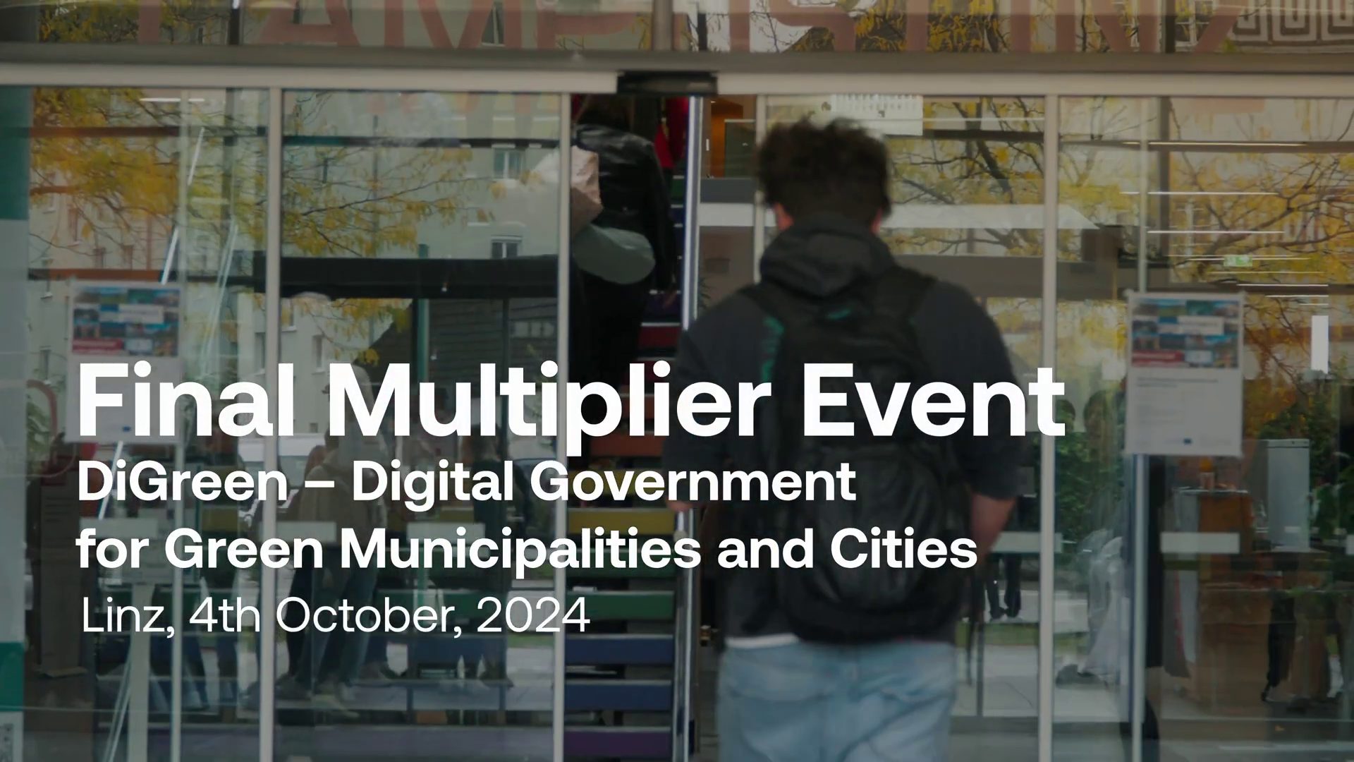 Finales Multiplier Event des Projekts DiGreen