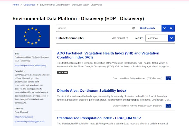 Eurac Research data take off across Europe!