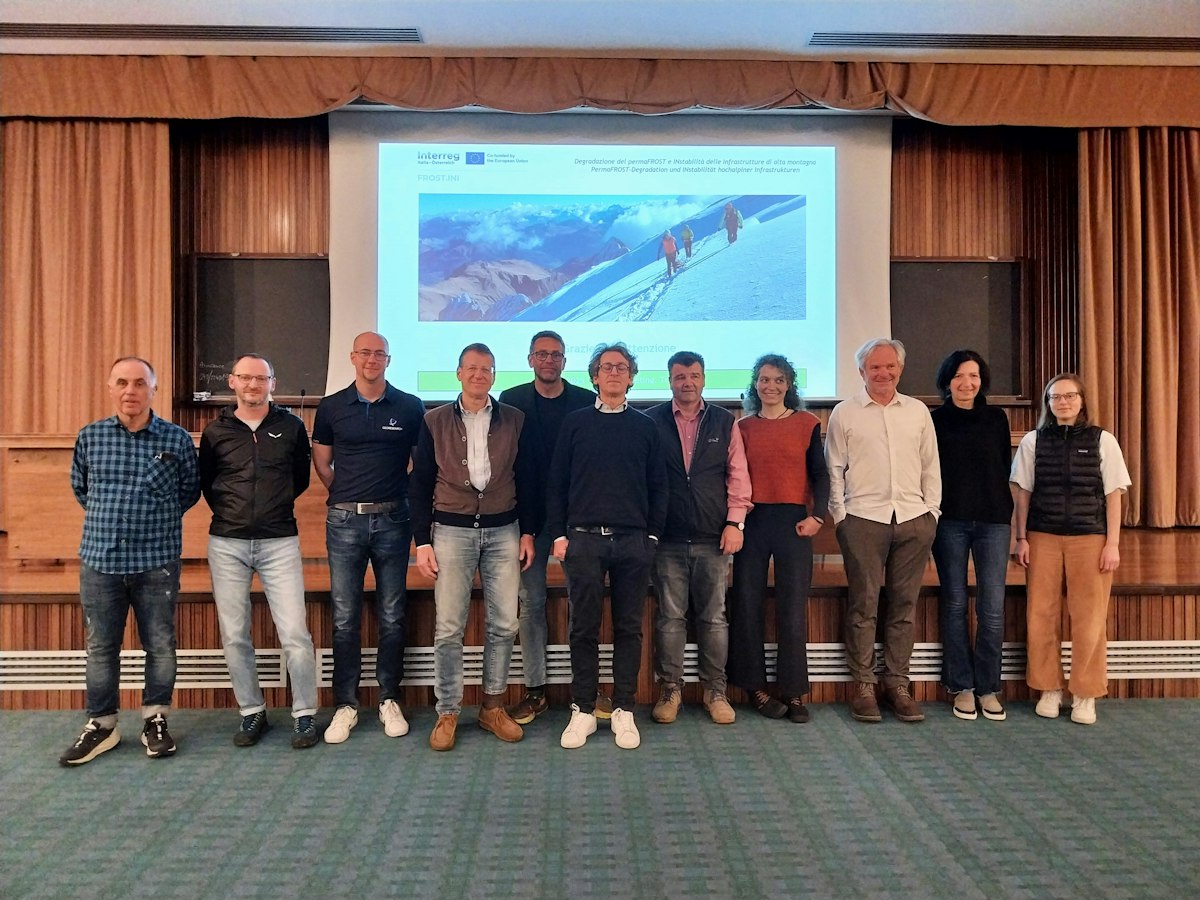 Kick off of the project FROST.INI - Eurac Research