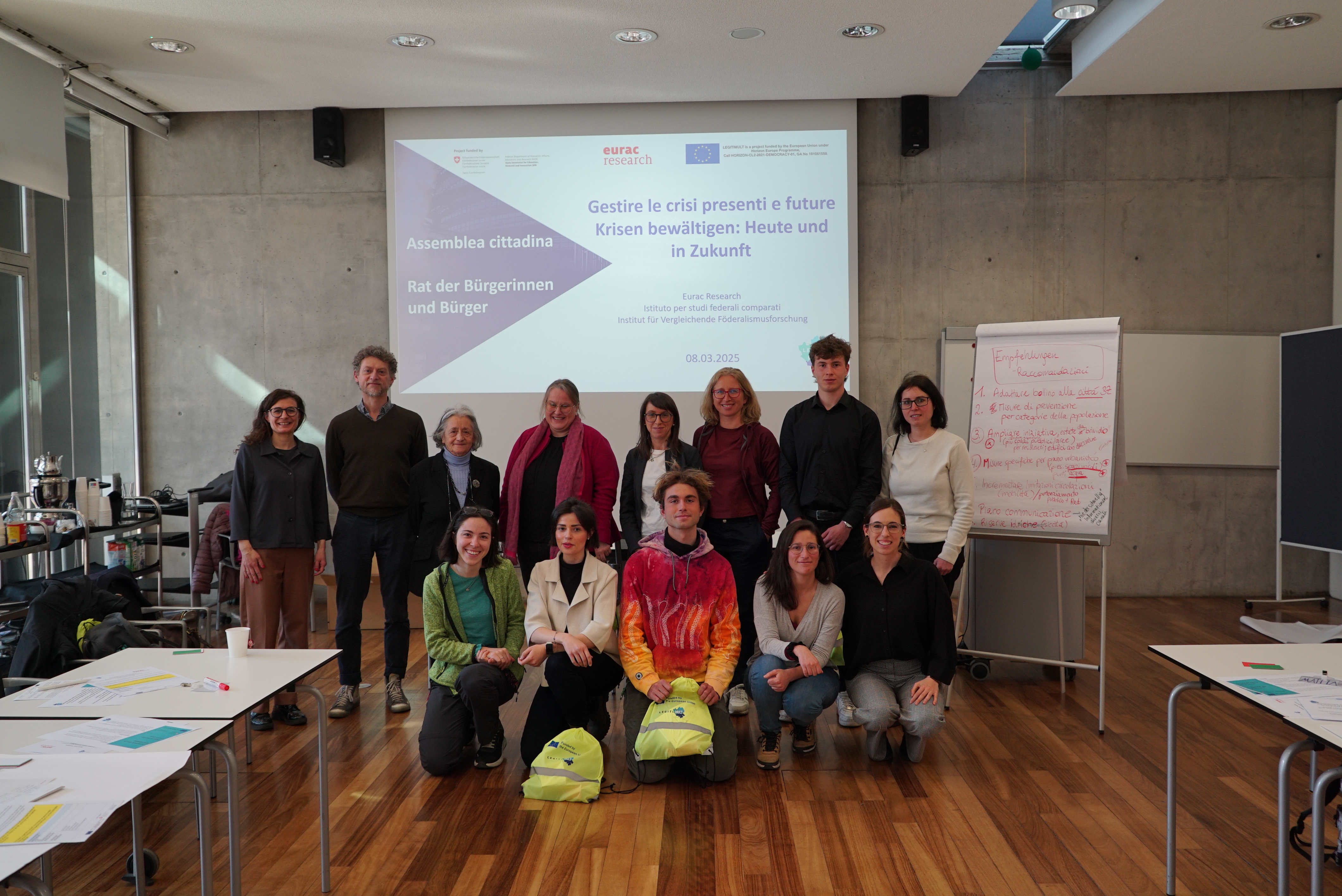 Managing future crises in Bolzano/Bozen: the experience of a citizens’ jury