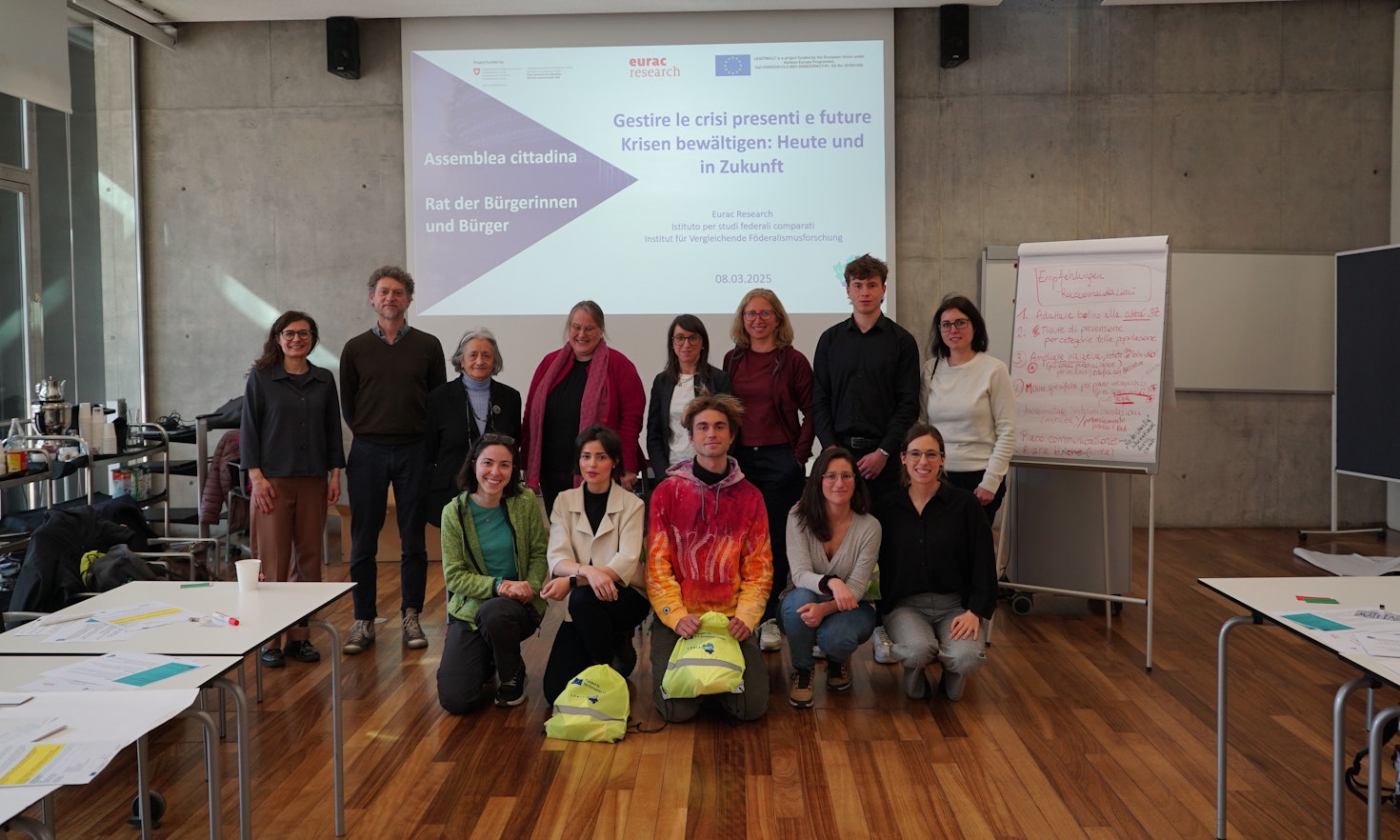 Managing future crises in Bolzano/Bozen: the experience of a citizens’ jury
