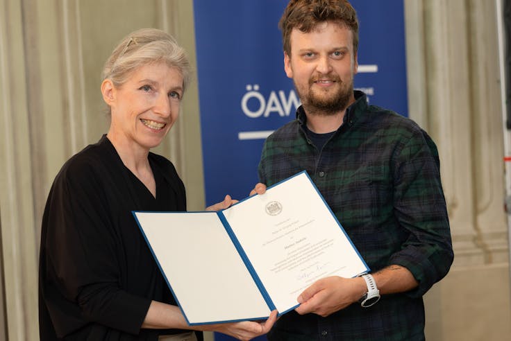 Matteo Anderle Awarded the Stefan M. Gergely Prize for Excellence in Biodiversity Research