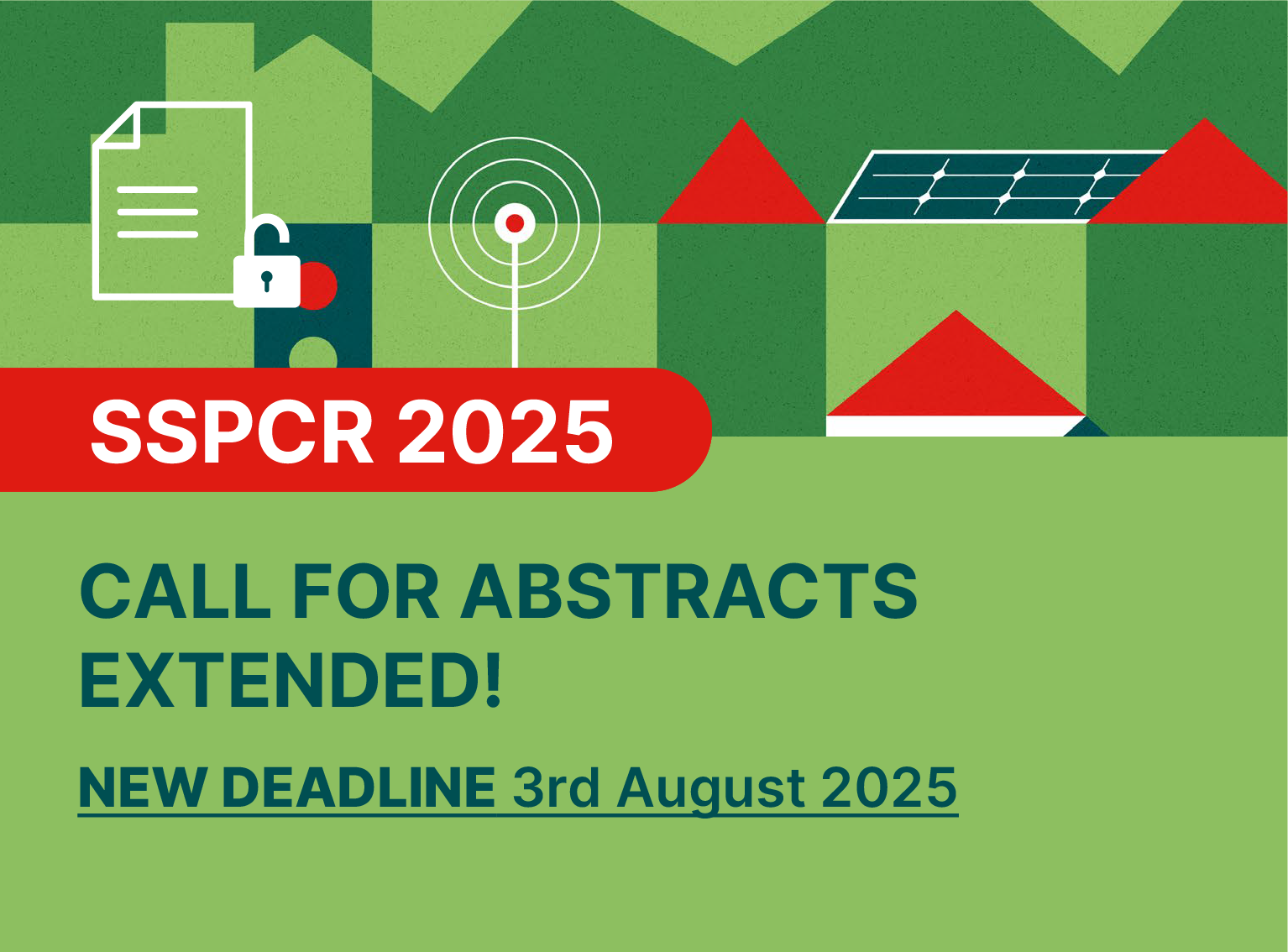 SSPCR 2025: Abstract Submission Deadline Extended