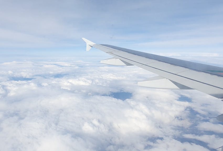 Sauerstoff über den Wolken