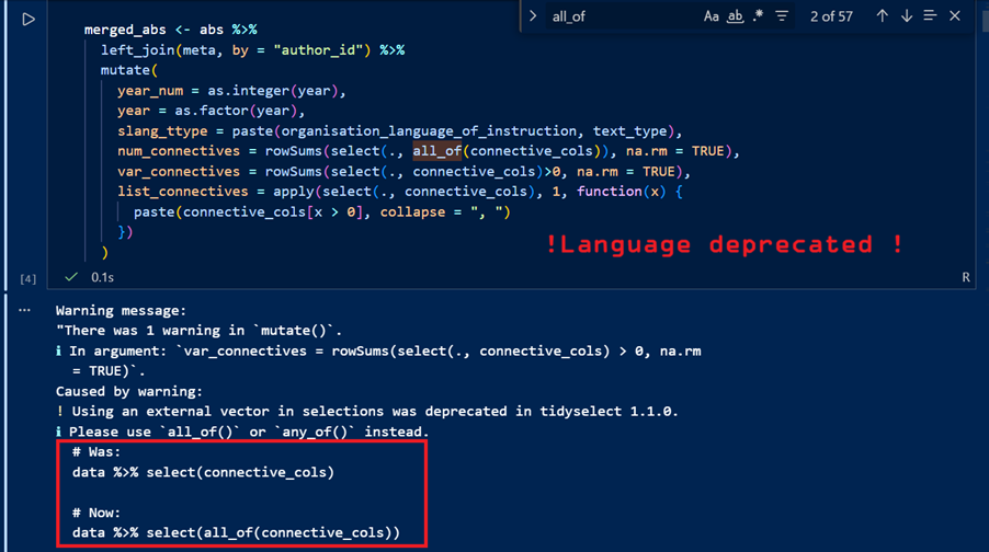 Is There Linguistic Variation in Programming Languages?